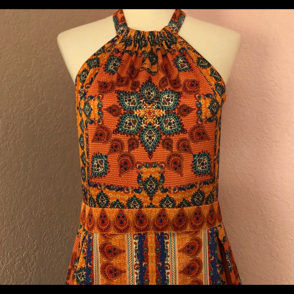Torn by Ronny Kobo | Viviana orange dress | M